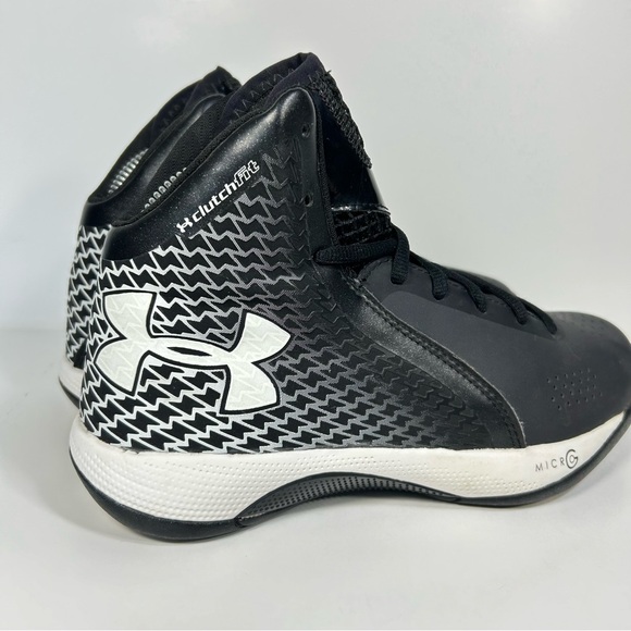 Under Armour Micro G Torch Black White Basketball Shoes Sneakers; Women’s Sz 7.5 - Picture 5 of 15